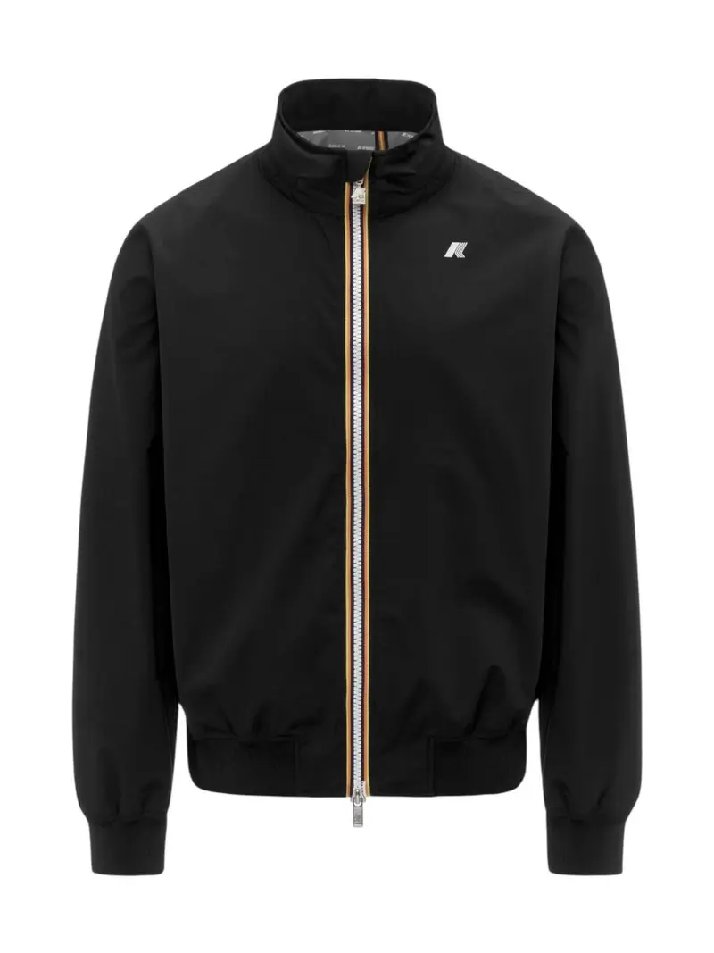 K-WAY Giubbino Uomo ARSENE STRETCH DOT K3157BW USY BLACK PURE