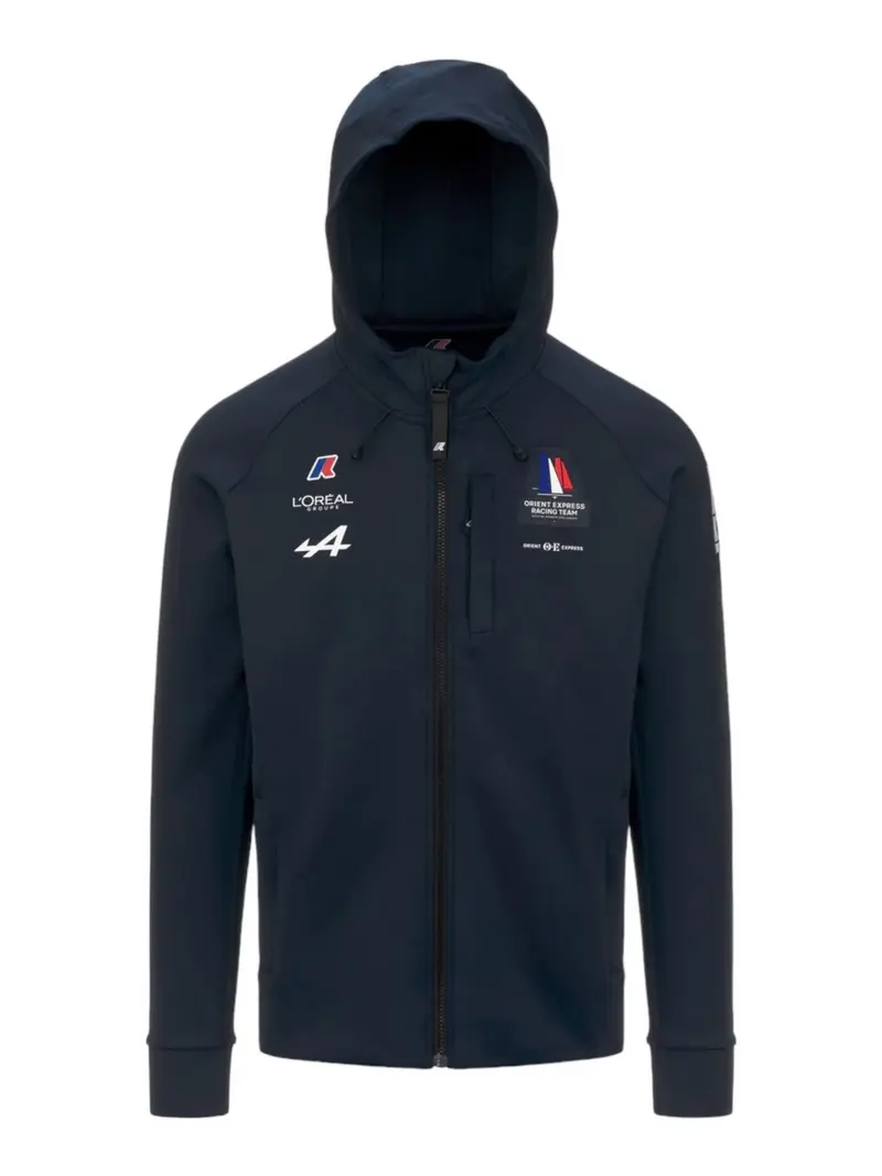 K-WAY Giubbino Uomo Etaples Orient Express Team Ac K8126XW B29 Blu