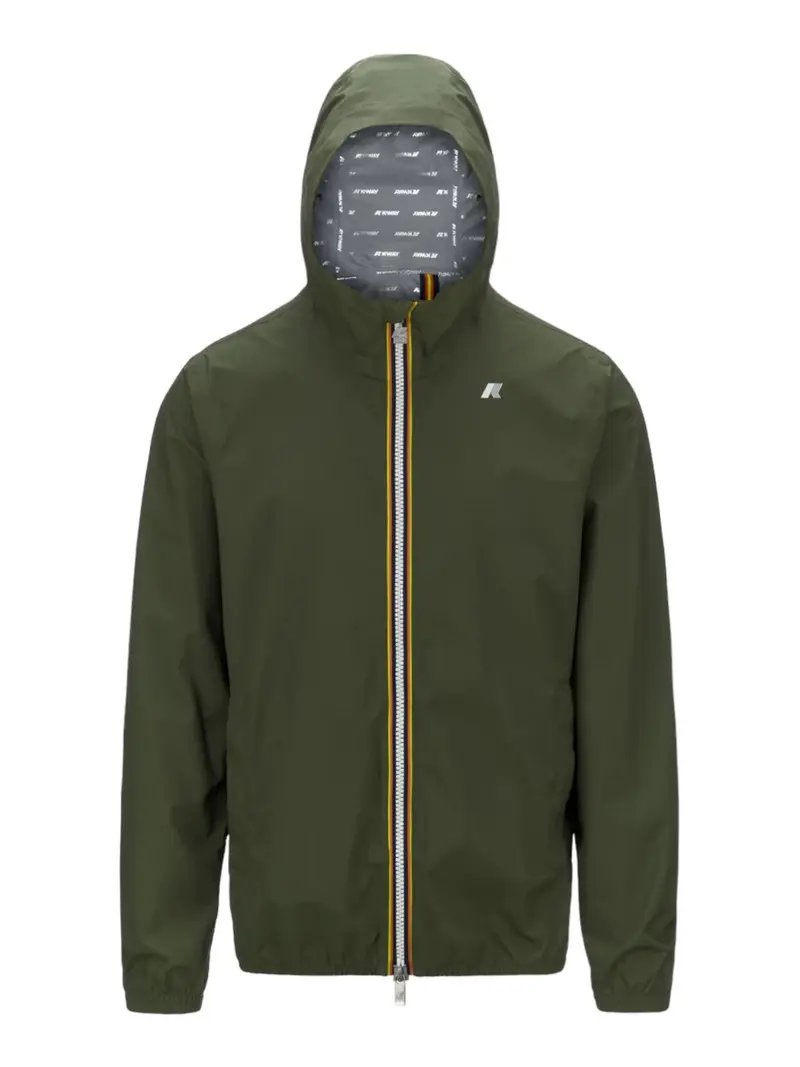 K-WAY Giubbino Uomo Jack Eco Stretch Dot K5127QW H11 Verde