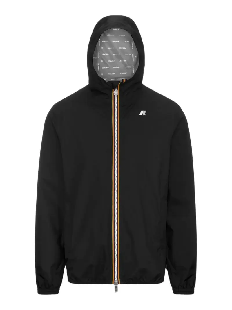 K-WAY Giubbino Uomo Jack Eco Stretch Dot K5127QW USY BLACK PURE