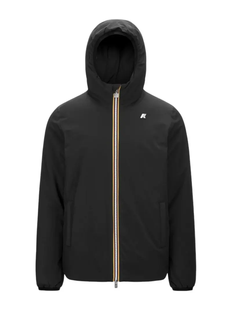 K-WAY Giubbino Uomo JACK ST WARM DOUBLE K6128VW AH3 BLACK PURE - GREEN B