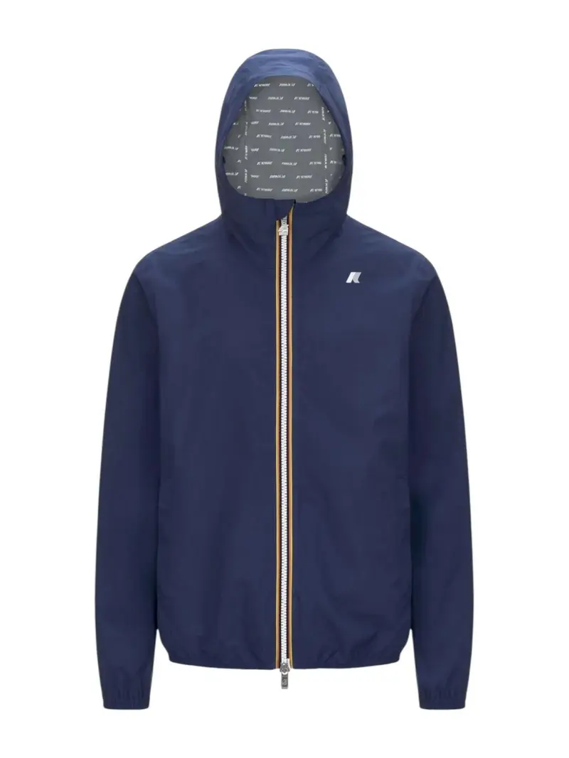 K-WAY Giubbino Uomo Jack stretch dot K5127QW 867 Blu