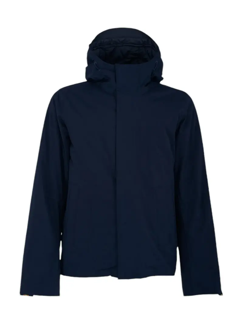 K-WAY Giubbino Uomo JACKEN BONDED PADDED K7132BW AR0 BLUE DEPTH