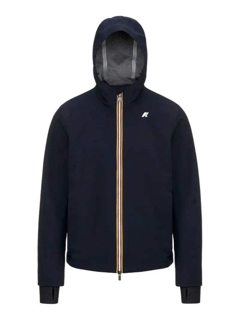 K-WAY Giubbino Uomo Jacko Bonded Jersey V K5123GW K89 Blu