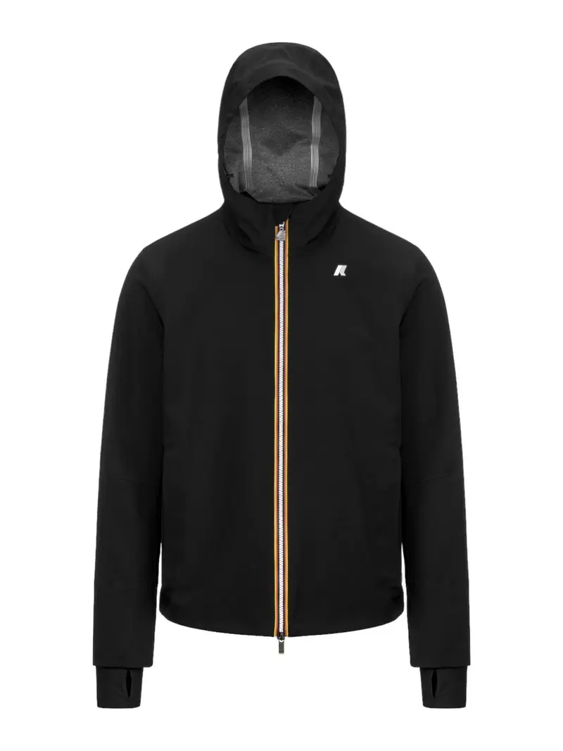 K-WAY Giubbino Uomo Jacko Bonded Jersey V K5123GW USY Nero