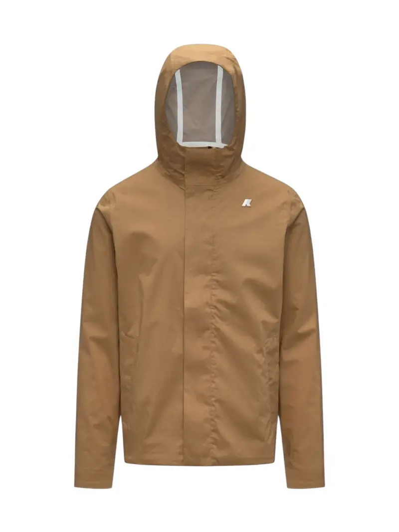 K-WAY Giubbino Uomo JACKO COTTON 3LAYERS K21344W V04 Brown Bistre