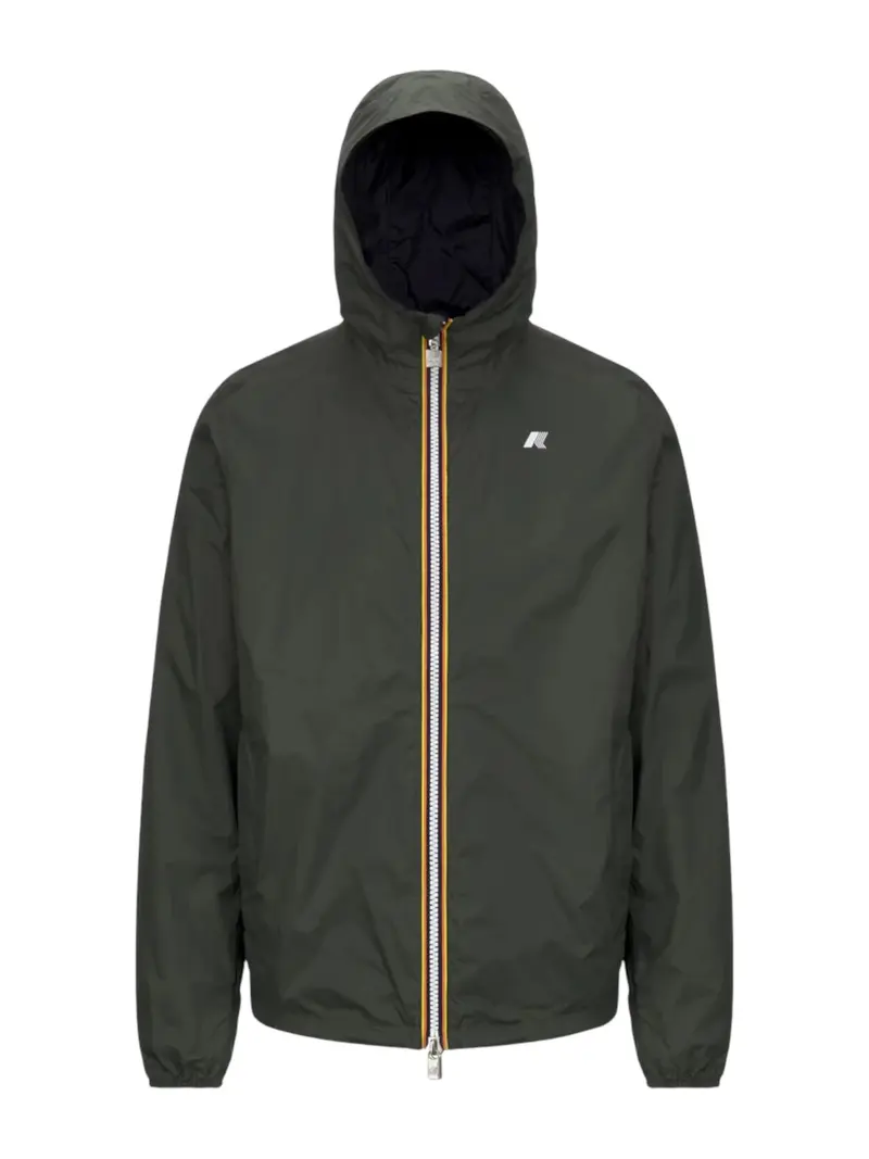 K-WAY Giubbino Uomo JAKE PLUS.2 DOUBLE K2124EW AGQ Verde