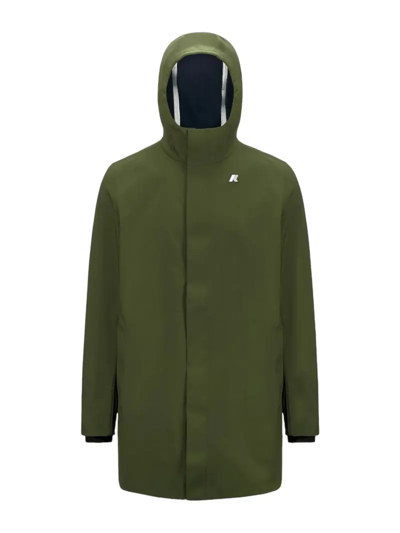 K-WAY Giubbino Uomo Marlyn bonded K7126UW AS9 Verde