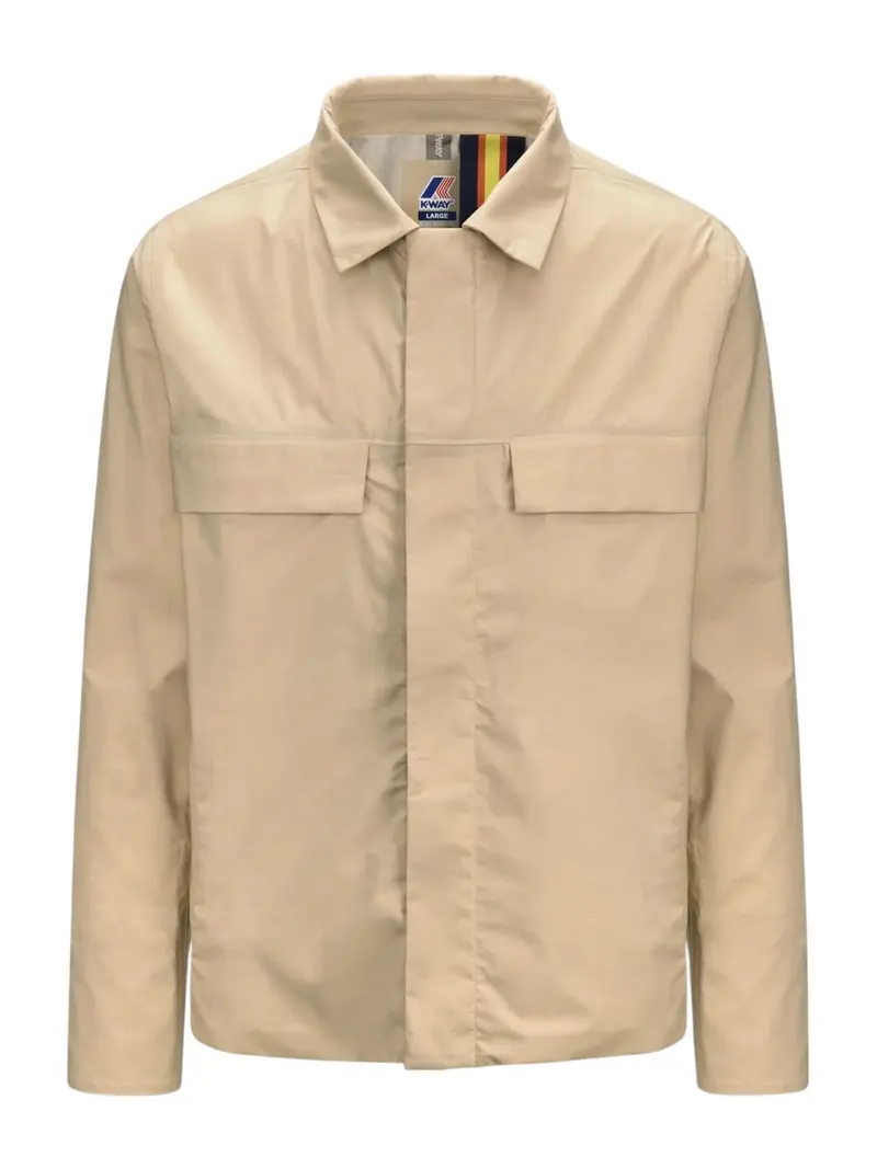 K-WAY Giubbino Uomo ORION 3L POPLIN K7127UW AZI Beige