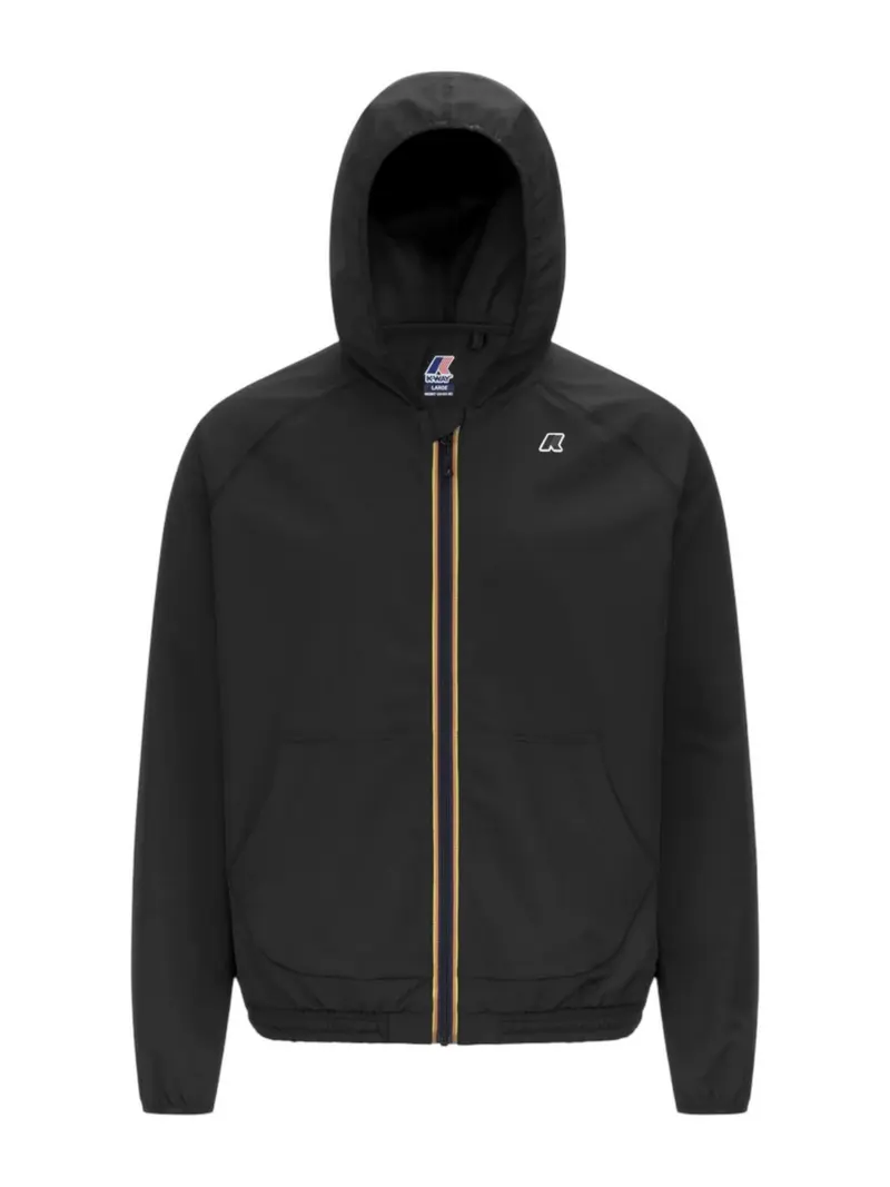 K-WAY Giubbino Uomo SIA K8138RW USY BLACK PURE