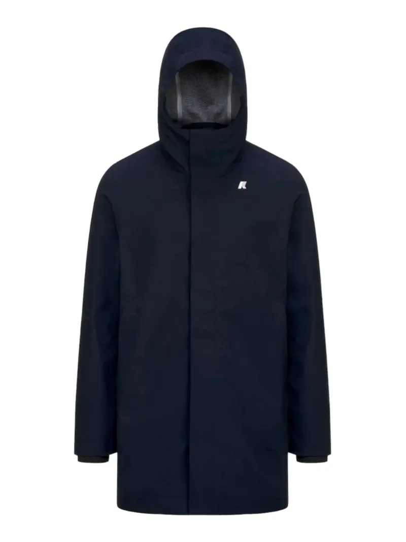 K-WAY Giubbino Uomo Tommy Bonded Jersey V K5126SW K89 BLUE DEPTH