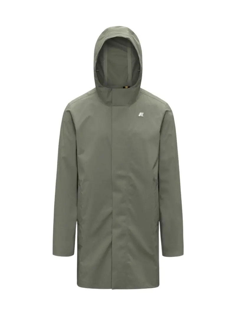 K-WAY Giubbino Uomo TOMMY STRETCH 2L K1161WW V15 Green Lichen