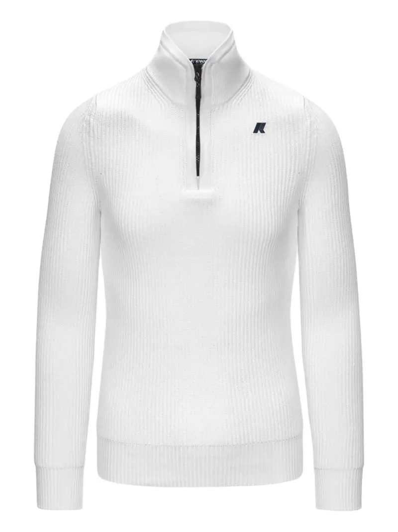 K-WAY Maglia Uomo FINNET K7141LW UZ9 White Bright