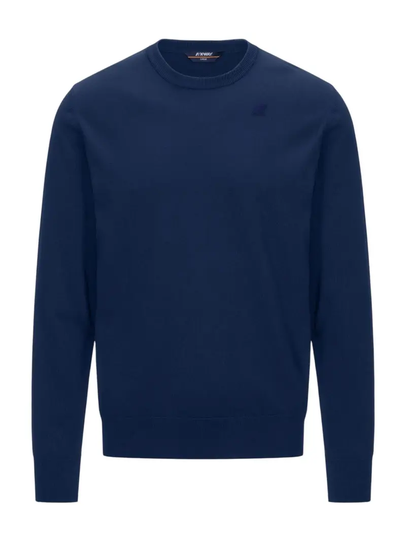 K-WAY Maglia Uomo Sebastien Cotton Ps K4122YW 868 Blu