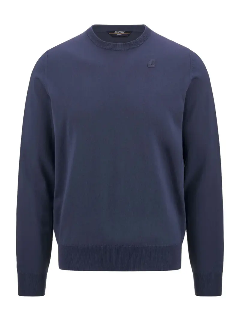 K-WAY Maglia Uomo Sebastien Cotton Ps K8122SW 732 Blu