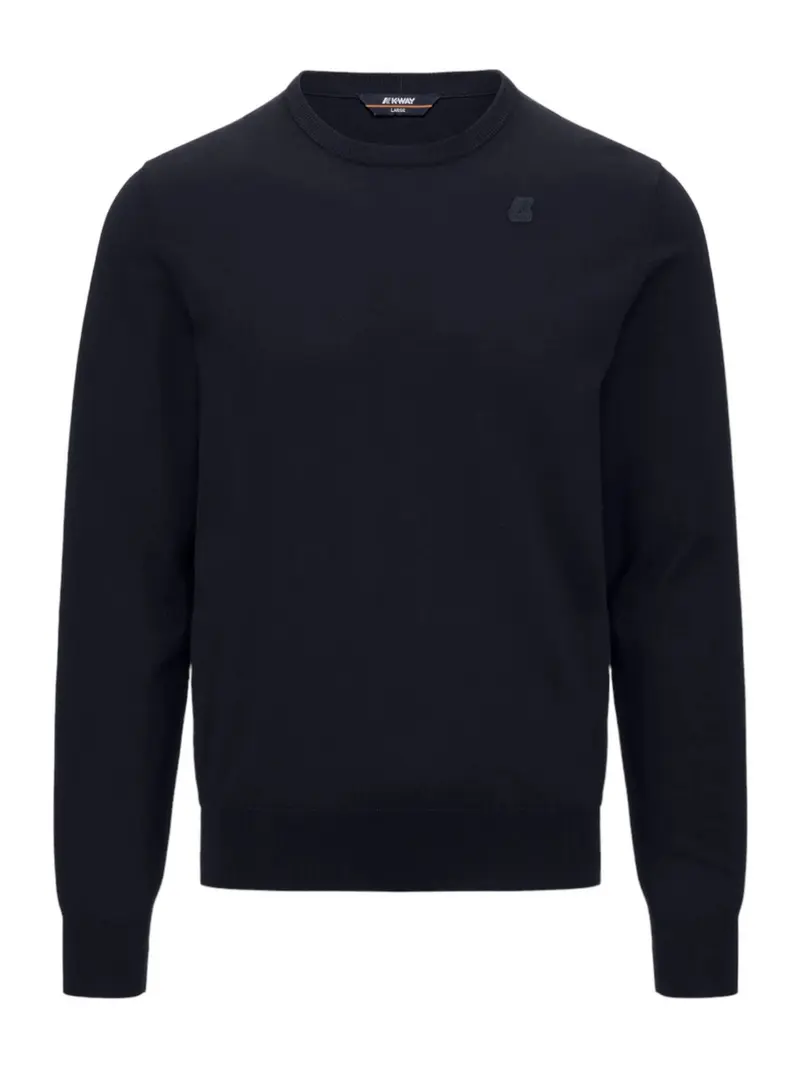 K-WAY Maglia Uomo Sebastien Cotton Ps K8122SW K89 Blu