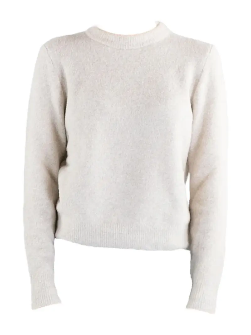 K-WAY Maglione Donna CLARISSE WOOL MERINO BOUCLE K8133RW ARQ Beige