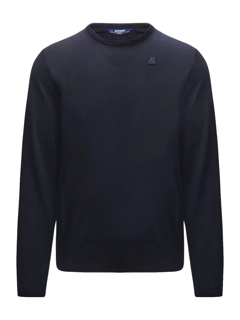 K-WAY Maglione Uomo Sebastien merino K6113BW K89 Blu