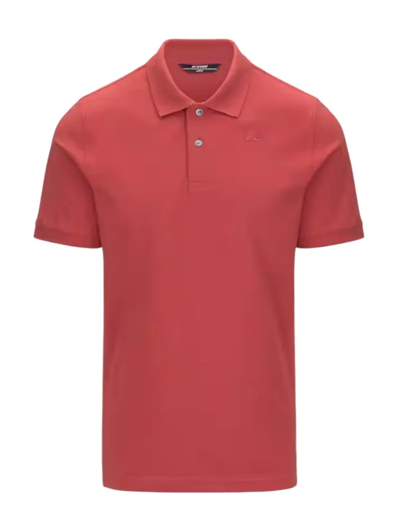 K-WAY Polo Uomo AMEDEE PIQUE K5127BW 703 Rosso