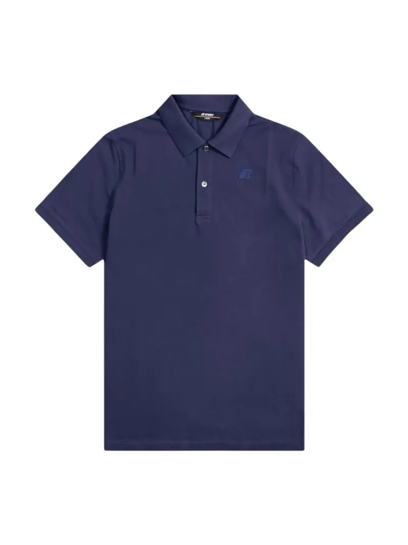K-WAY Polo Uomo AMEDEE PIQUE K5127BW 867 Blu