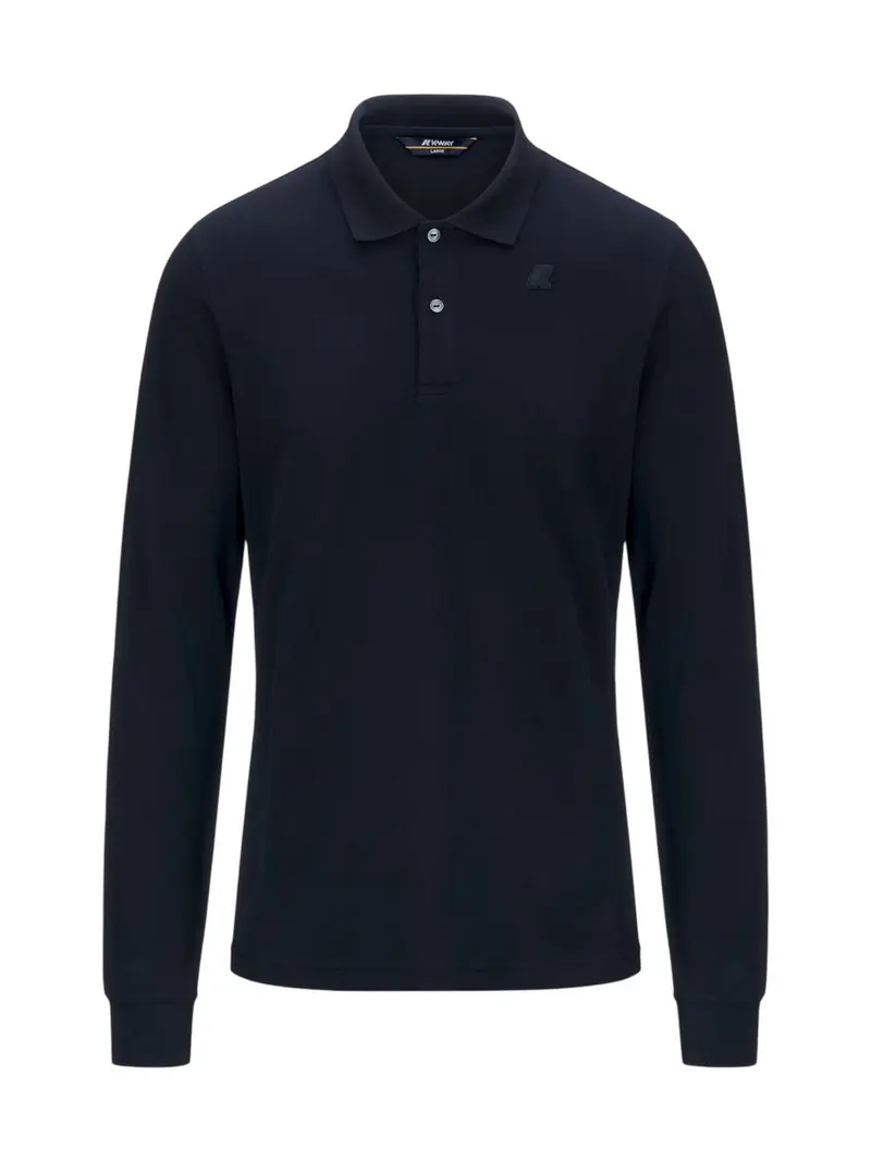 K-WAY Polo Uomo MONJU PIQUE K1125GW K89 BLUE DEPTH