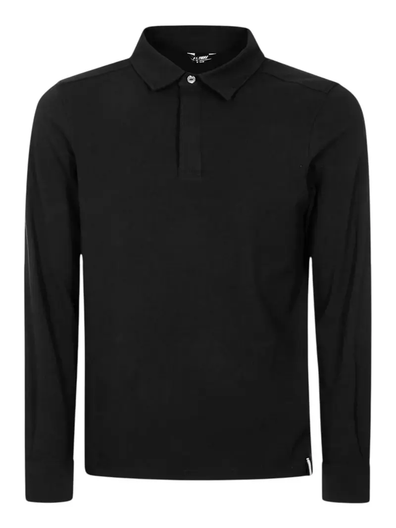 K-WAY Polo Uomo TIBERE ICE COTTON K5135JW USY BLACK PURE