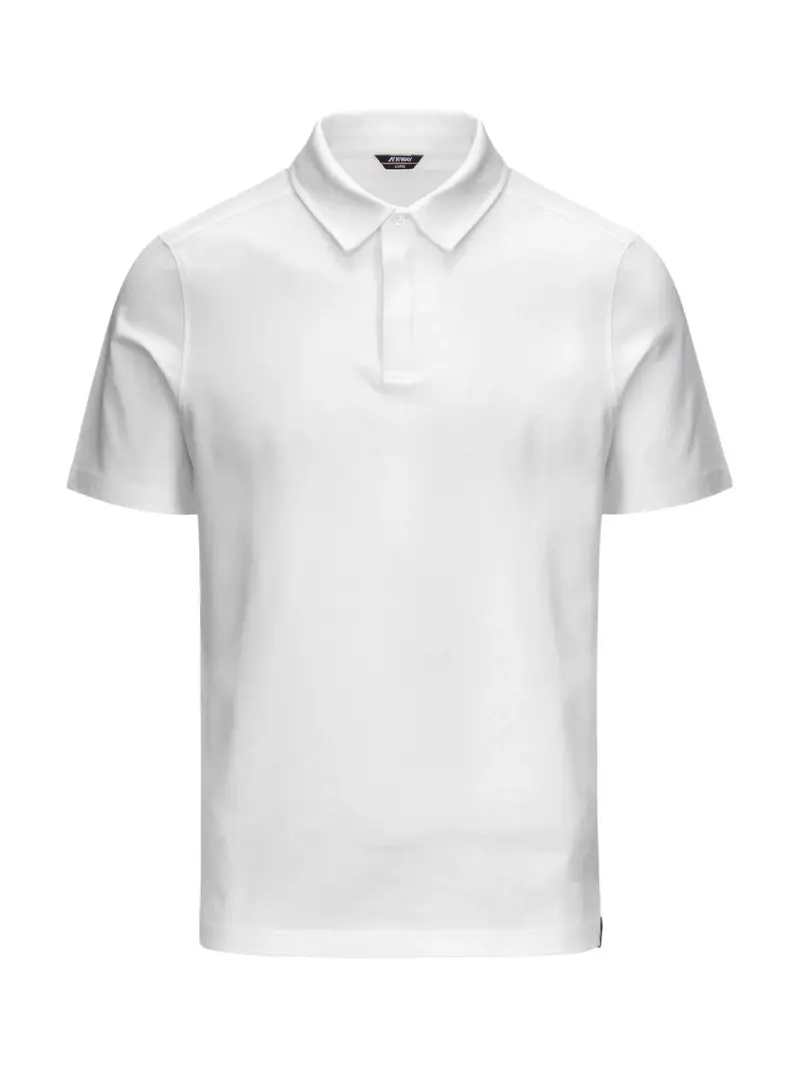 K-WAY Polo Uomo VINCELLE ICE COTTON K5135IW 001 Bianco
