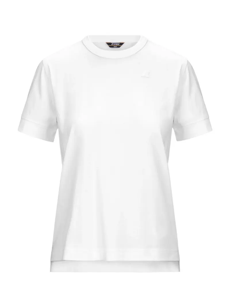 K-WAY T-Shirt e Polo Donna Emel K2122UW 001 WHITE