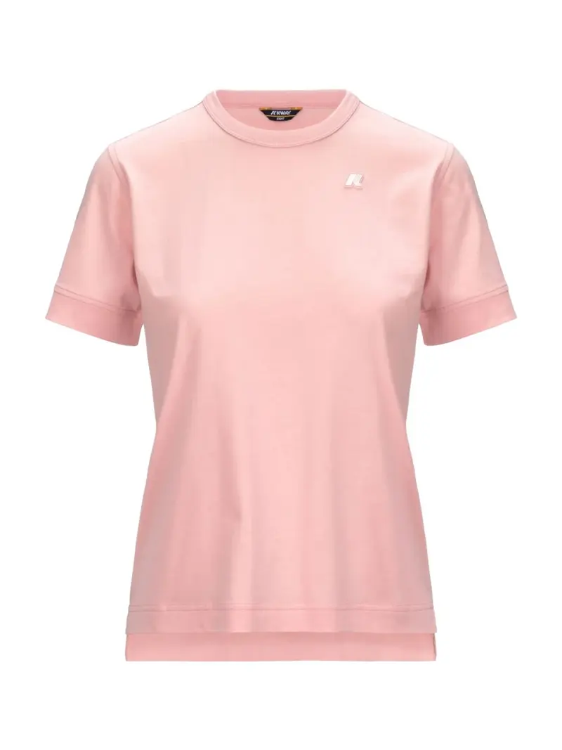 K-WAY T-Shirt e Polo Donna Emel K2122UW W7C Rosa