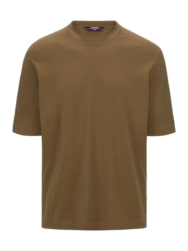 K-WAY T-Shirt e Polo Uomo Combe K4126SW 045 Marrone