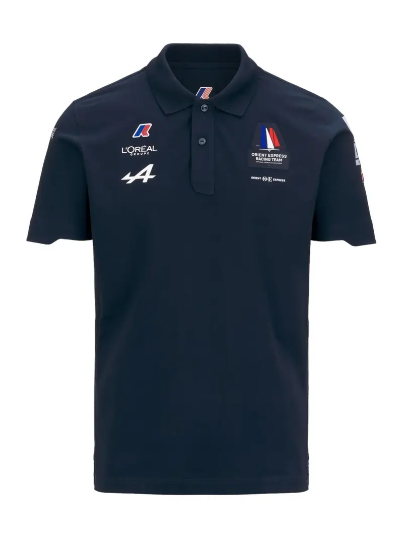 K-WAY T-Shirt e Polo Uomo Drosay Orient Express Team Ac K2131BW B29 Blu
