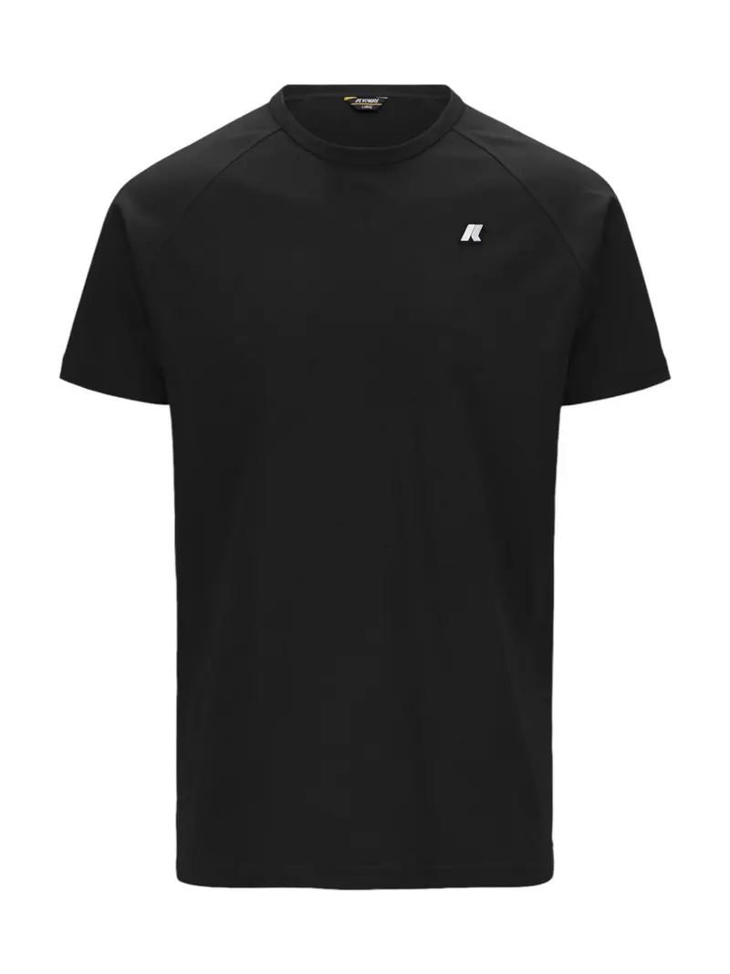 K-WAY T-Shirt e Polo Uomo EDWING JS PEACH K2125KW USY Nero