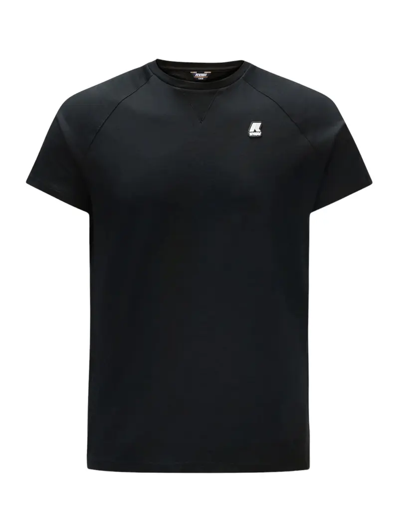 K-WAY T-Shirt e Polo Uomo Edwing K0074Q0 USY Nero