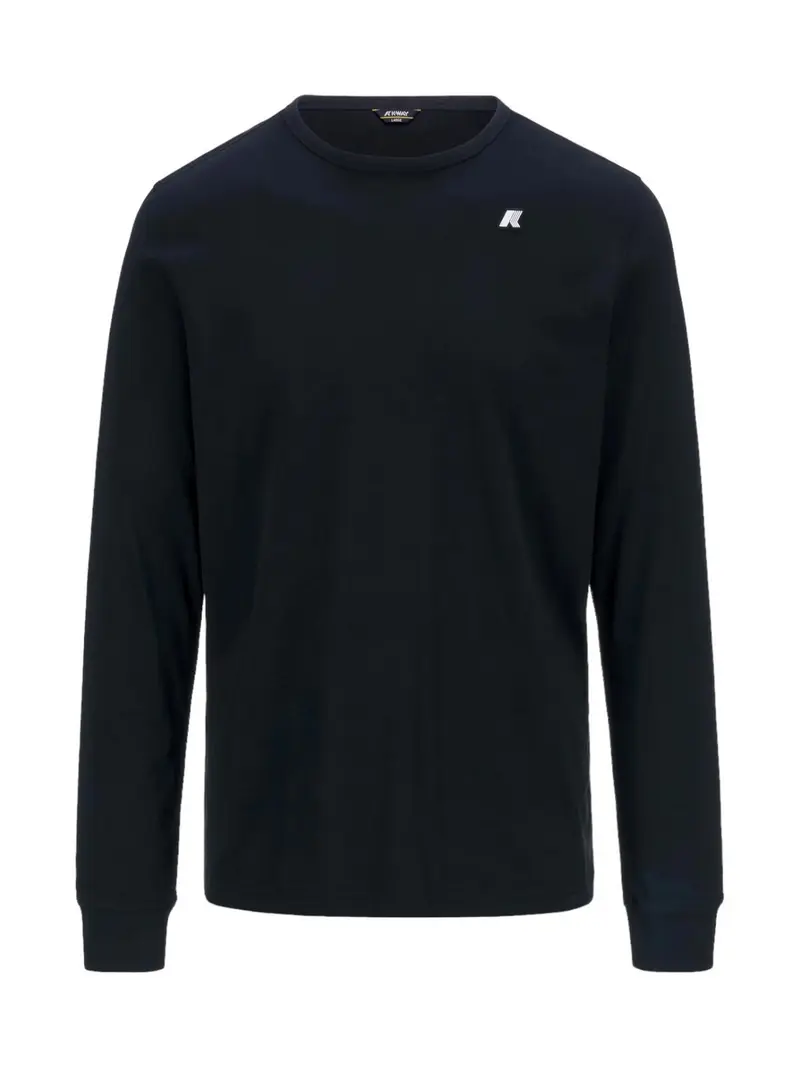K-WAY T-Shirt e Polo Uomo ELMER JS PEACH K8136DW K89 BLUE DEPTH
