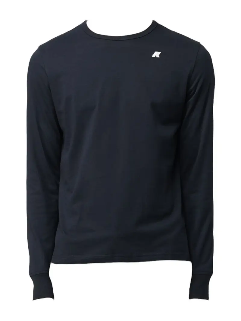 K-WAY T-Shirt e Polo Uomo ELMER JS PEACH K8136DW USY BLACK PURE