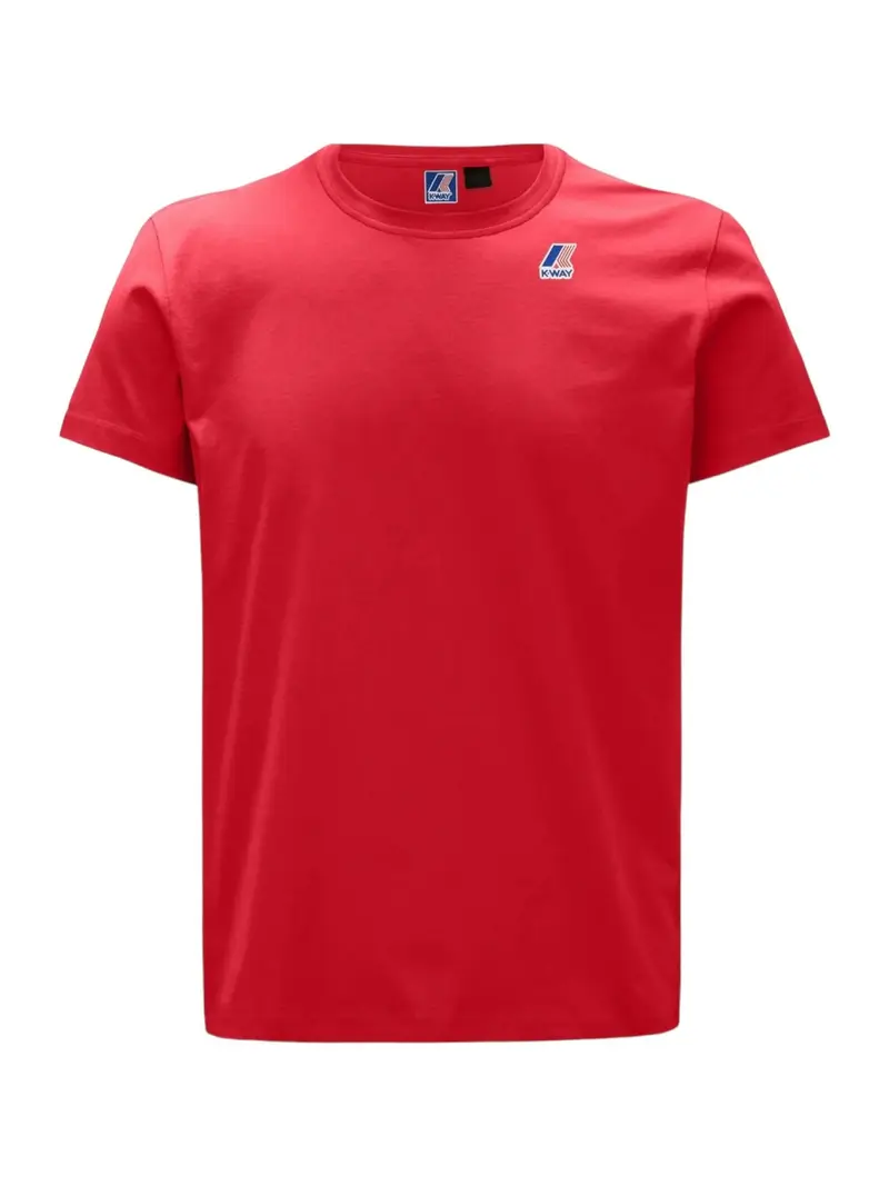 K-WAY T-Shirt e Polo Uomo Le vrai edouard K007JE0 Q03 Rosso
