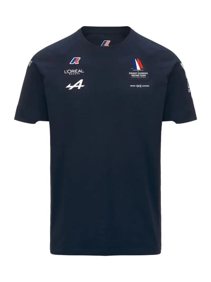 K-WAY T-Shirt e Polo Uomo Palulel Orient Express Team Ac K8125TW B29 Blu