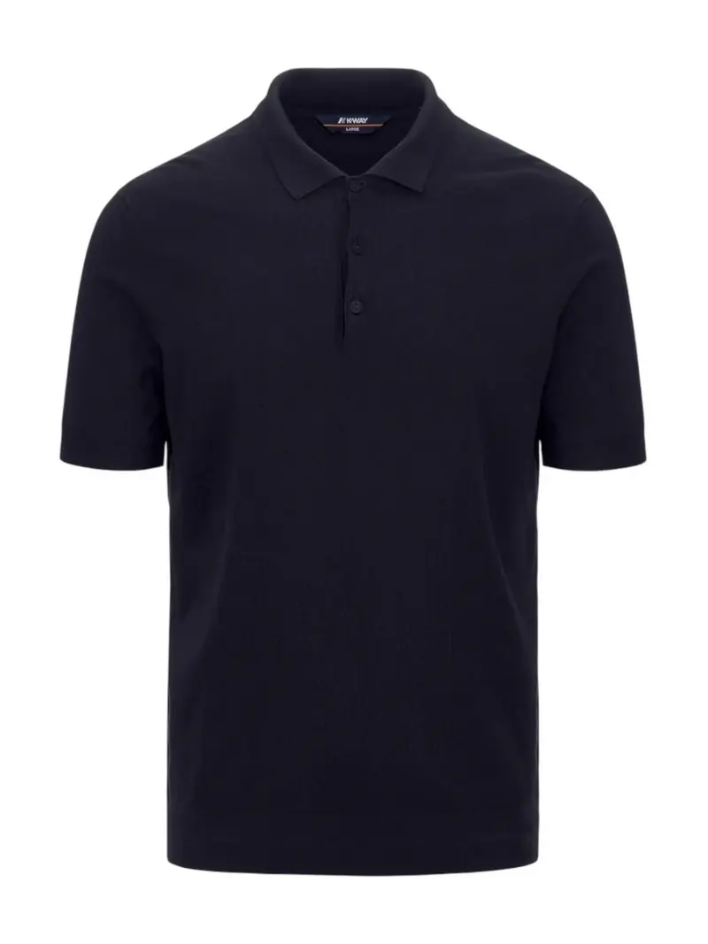 K-WAY T-Shirt e Polo Uomo Pleyne K4126RW K89 BLUE DEPTH