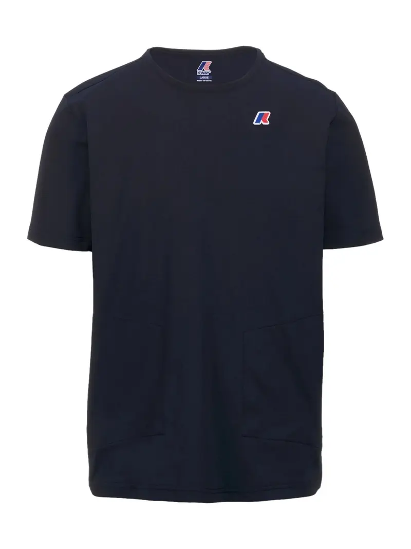 K-WAY T-Shirt e Polo Uomo Seril Travel K1141LW K89 Blu