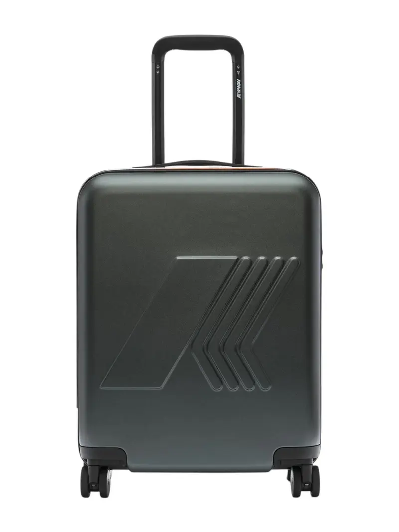 K-WAY Valigie e Trolley Unisex adulto EUDOXIE LOGO K81372W WMR GREEN BLACKISH