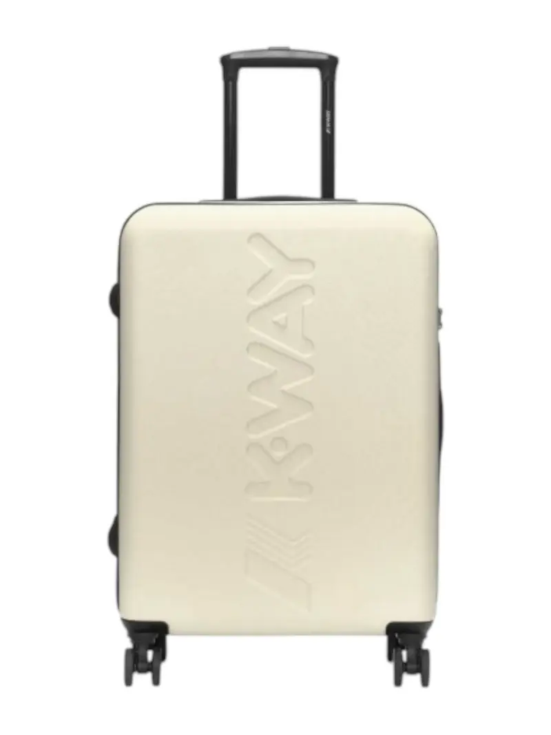 K-WAY Valigie e Trolley Uomo TROLLEY MEDIUM K11417W L35 Beige