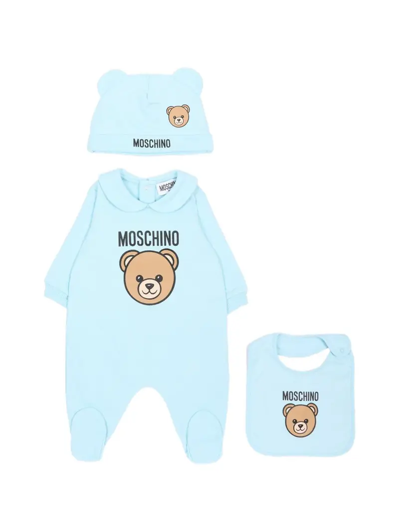 Kit tutina azzurra per neonato