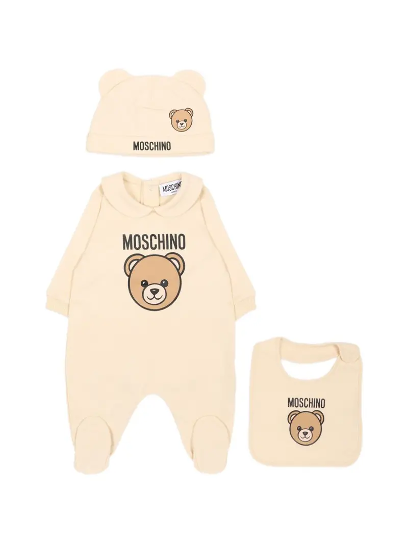 Kit tutina beige per neonato