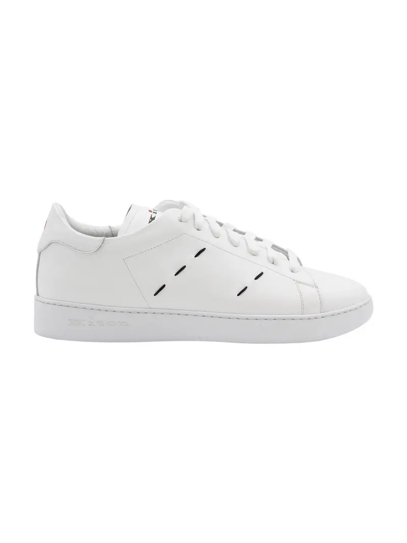 KITON Sneaker Uomo USSA068N0114601001 WHITE Bianco