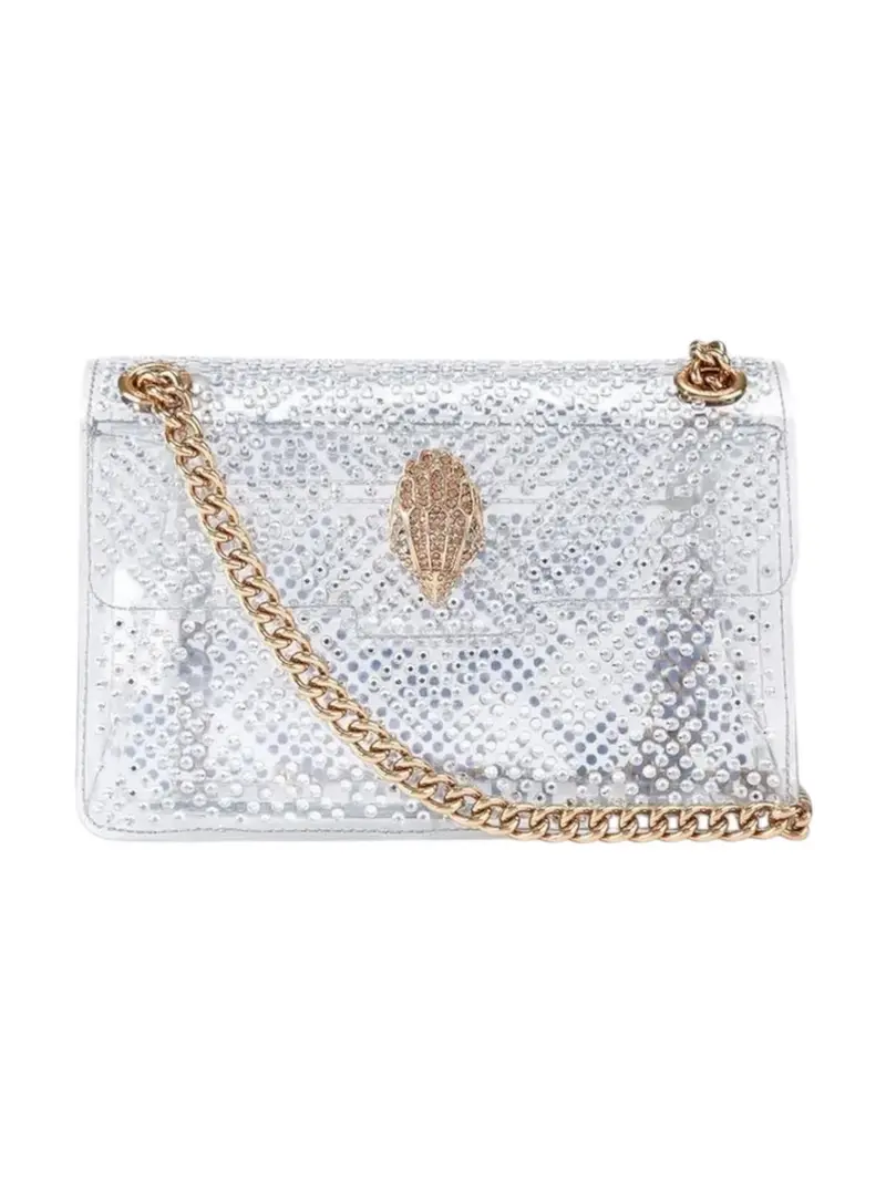 KURT GEIGER Borsa Donna 690-VINYL MINI KENSINGTON H 5380615999 WHITE/COMB WHITE/COMB
