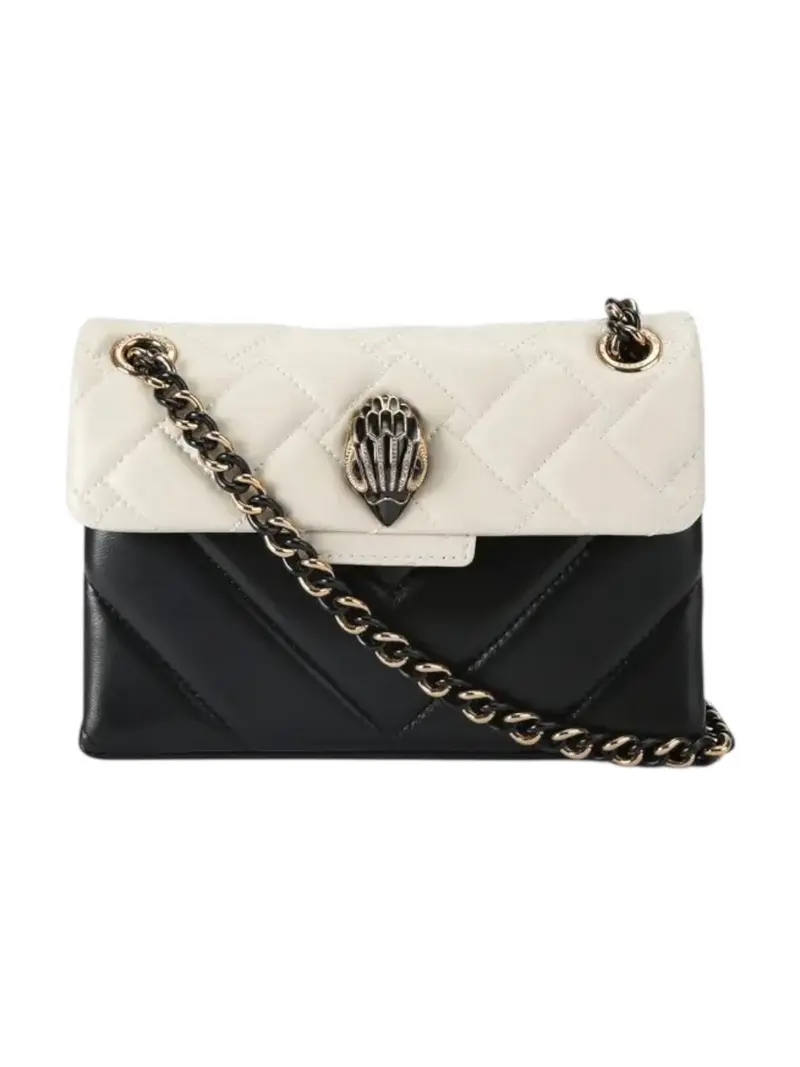 KURT GEIGER Borsa Donna MINI KENSINGTON BAG E 2723201109 BLK/WHITE BLK/WHITE