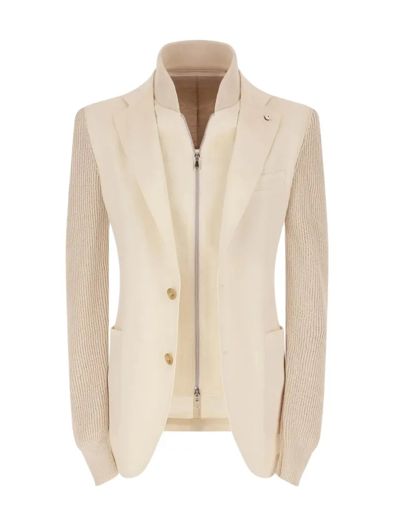 L.B.M. 1911 Giacca Uomo ANDREW 55205/1 2827 Bianco