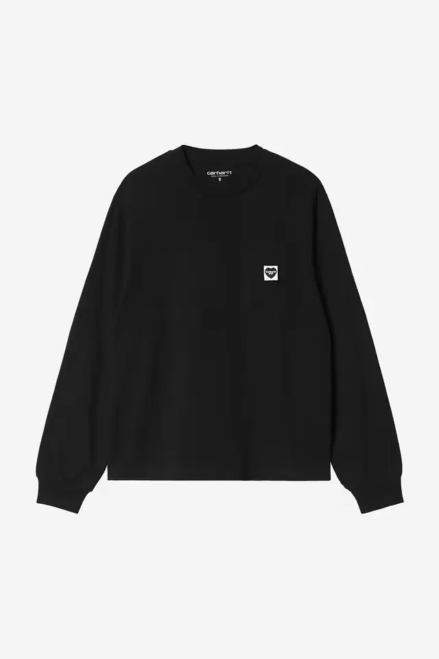 L/s pocket small heart t-shirt