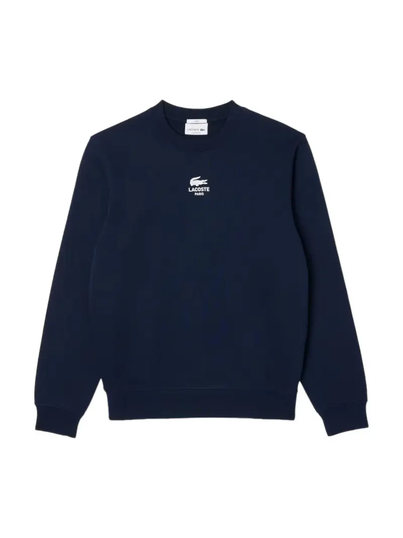 LACOSTE Felpa Uomo SH2736 166 Blu