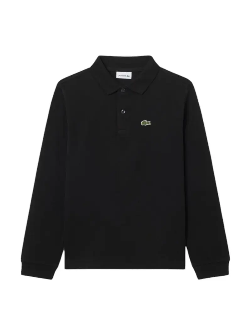 LACOSTE KIDS Polo Bambini e ragazzi LCB LS PIQUE POLO Nero - 947387 K96